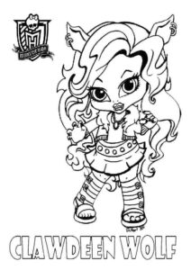 Desenho de Monster High Desenho Colorir Imprimir 70