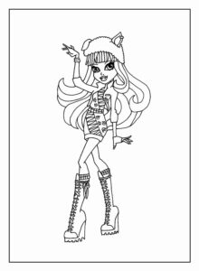 Desenho de Monster High Desenho Colorir Imprimir 75