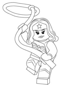 Desenho de Mulher Maravilha Desenho Colorir Imprimir 09