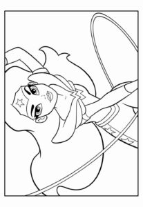 Desenho de Mulher Maravilha Desenho Colorir Imprimir 24