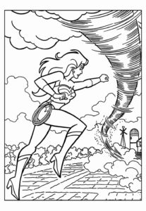 Desenho de Mulher Maravilha Desenho Colorir Imprimir 30