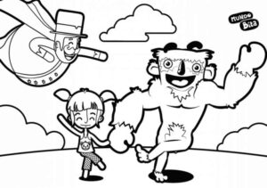 Desenho de Mundo Bita Desenho Colorir Imprimir 07