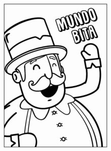 Desenho de Mundo Bita Desenho Colorir Imprimir 12