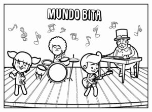 Desenho de Mundo Bita Desenho Colorir Imprimir 13