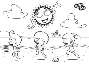 Desenho de Mundo Bita Desenho Colorir Imprimir 19