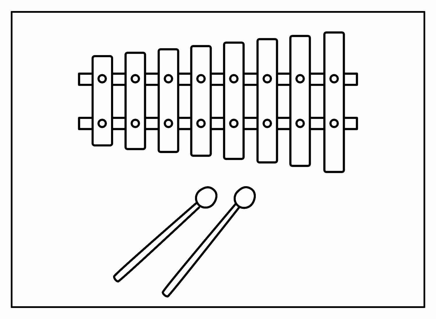 Desenho de Musica Desenho Colorir Imprimir 12