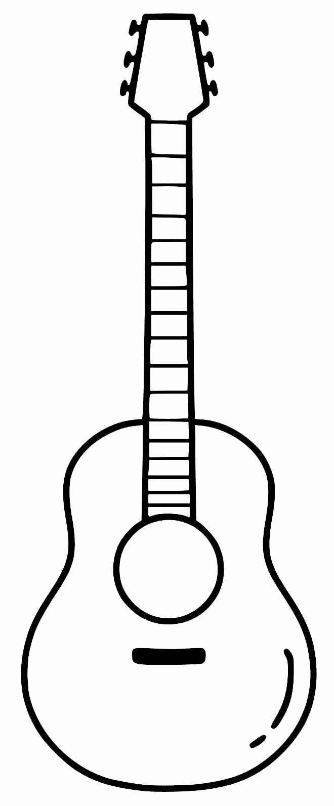 Desenho de Musica Desenho Colorir Imprimir 16