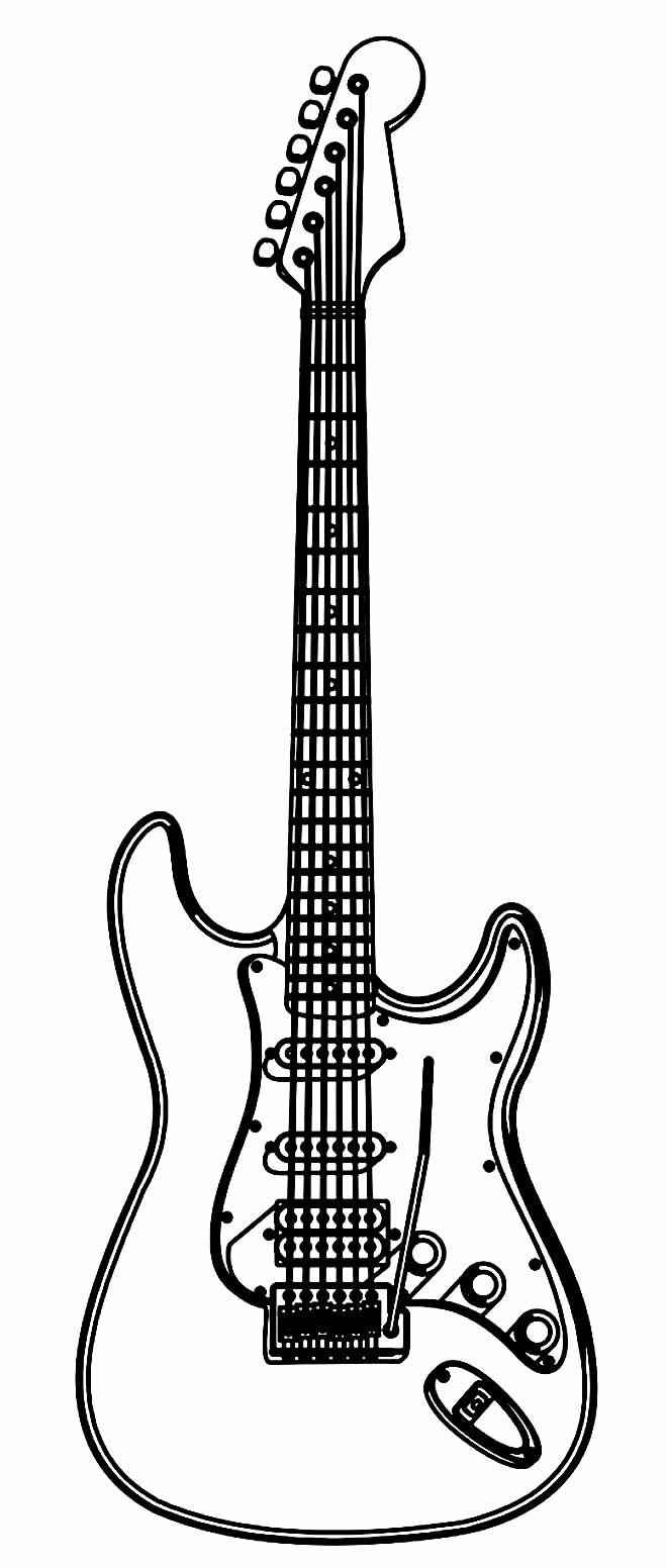 Desenho de Musica Desenho Colorir Imprimir 24