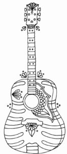 Desenho de Musica Desenho Colorir Imprimir 28