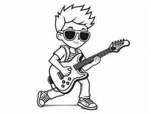 Desenho de Musica Desenho Colorir Imprimir 31