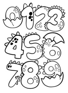 Desenho de Numeros Desenho Colorir Imprimir 13
