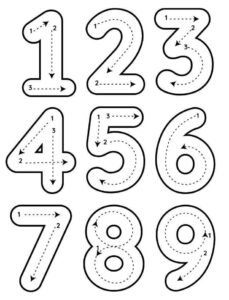Desenho de Numeros Desenho Colorir Imprimir 15