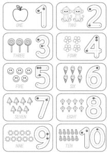 Desenho de Numeros Desenho Colorir Imprimir 16