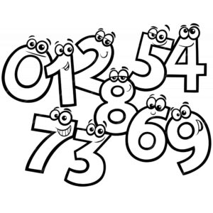 Desenho de Numeros Desenho Colorir Imprimir 29