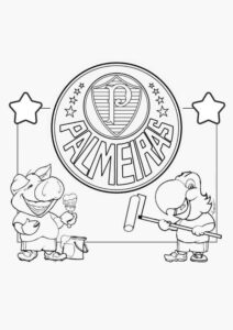 Desenho de Palmeiras Desenho Colorir Imprimir 3