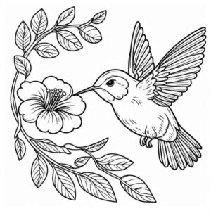 Desenho de Passarros Desenho Colorir Imprimir 11