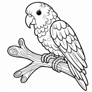 Desenho de Passarros Desenho Colorir Imprimir 20
