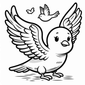 Desenho de Passarros Desenho Colorir Imprimir 34