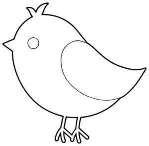 Desenho de Passarros Desenho Colorir Imprimir 81
