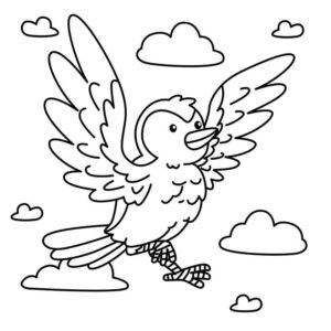 Desenho de Passarros Desenho Colorir Imprimir 85