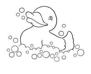 Desenho de Patinho Desenho Colorir Imprimir 10
