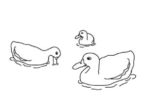 Desenho de Patinho Desenho Colorir Imprimir 18