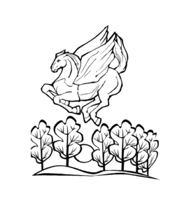Desenho de Pegasus Desenho Colorir Imprimir 20