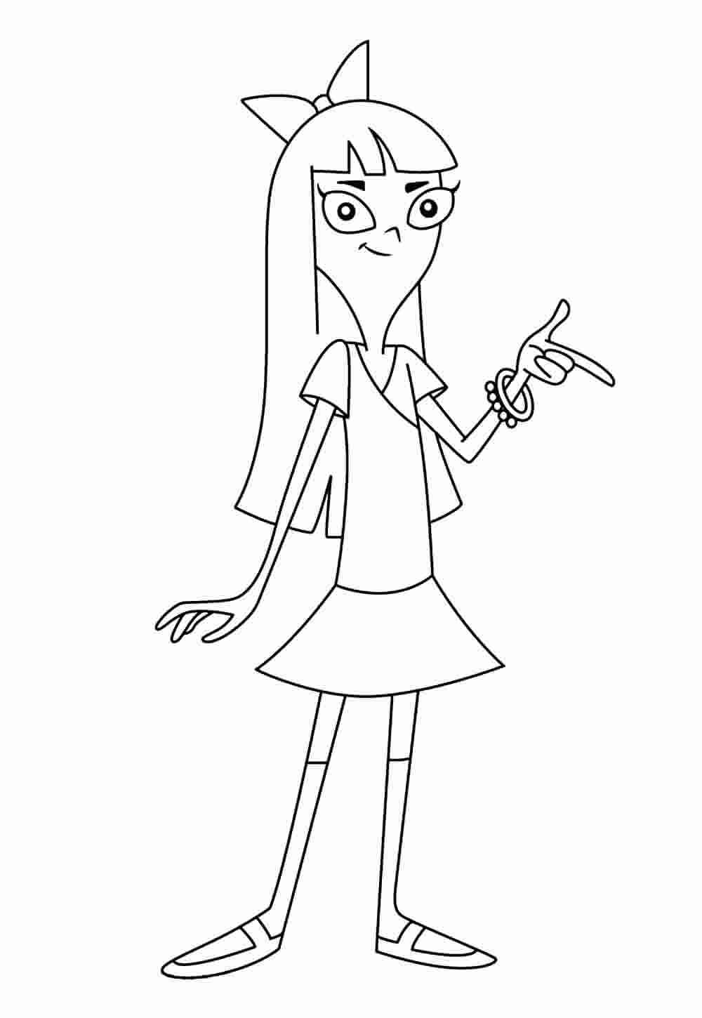 Desenho de Phineas E Ferb Desenho Colorir Imprimir 10