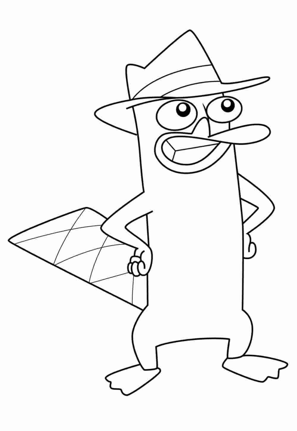 Desenho de Phineas E Ferb Desenho Colorir Imprimir 15