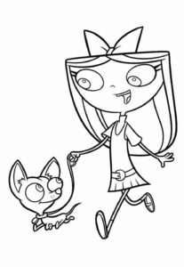 Desenho de Phineas E Ferb Desenho Colorir Imprimir 23