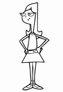 Desenho de Phineas E Ferb Desenho Colorir Imprimir 25