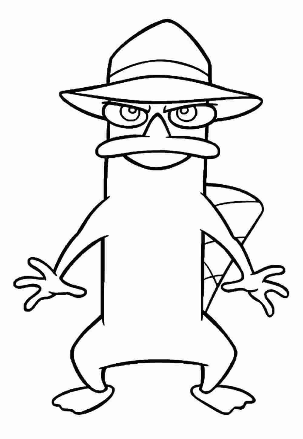 Desenho de Phineas E Ferb Desenho Colorir Imprimir 26