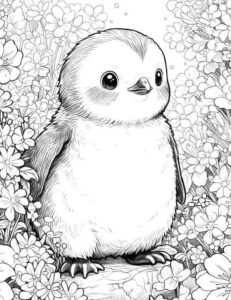 Desenho de Pinguim Desenho Colorir Imprimir 17