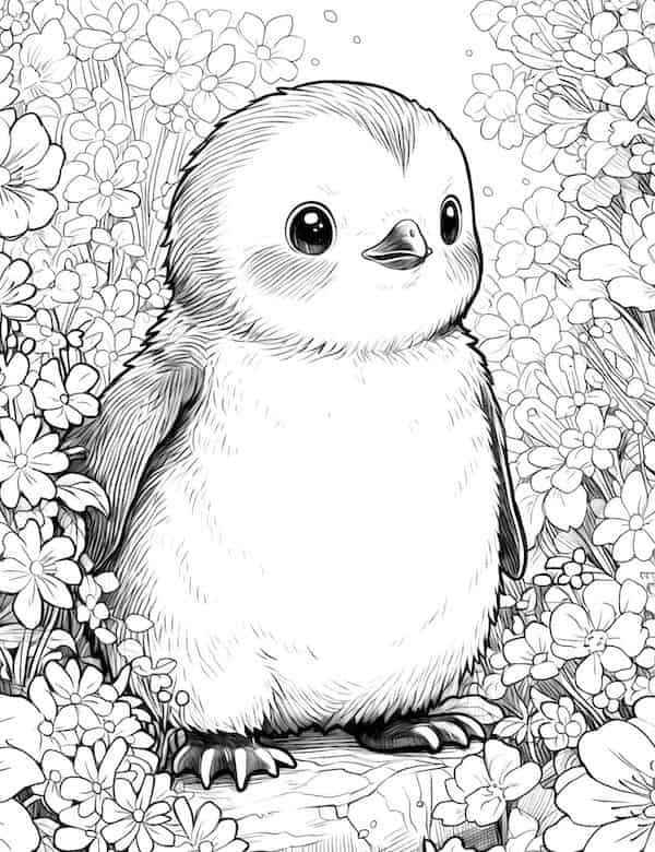 Desenho de Pinguim Desenho Colorir Imprimir 17