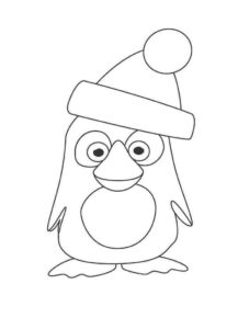 Desenho de Pinguim Desenho Colorir Imprimir 24