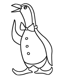 Desenho de Pinguim Desenho Colorir Imprimir 27