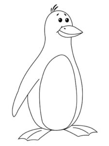 Desenho de Pinguim Desenho Colorir Imprimir 30