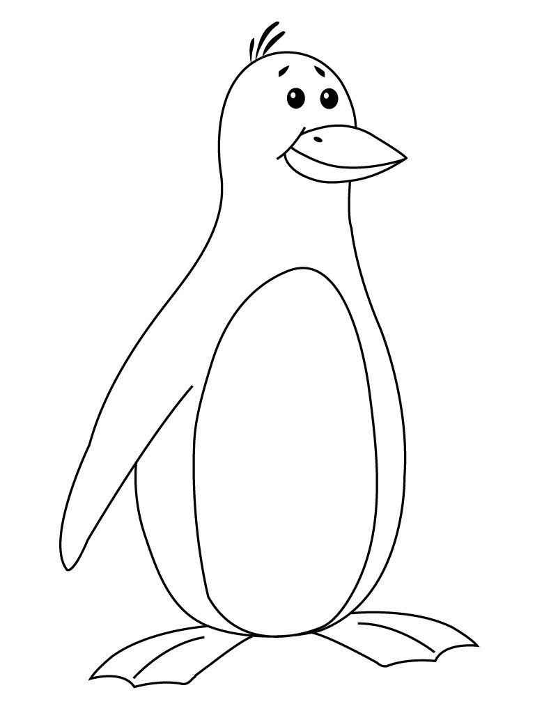 Desenho de Pinguim Desenho Colorir Imprimir 30