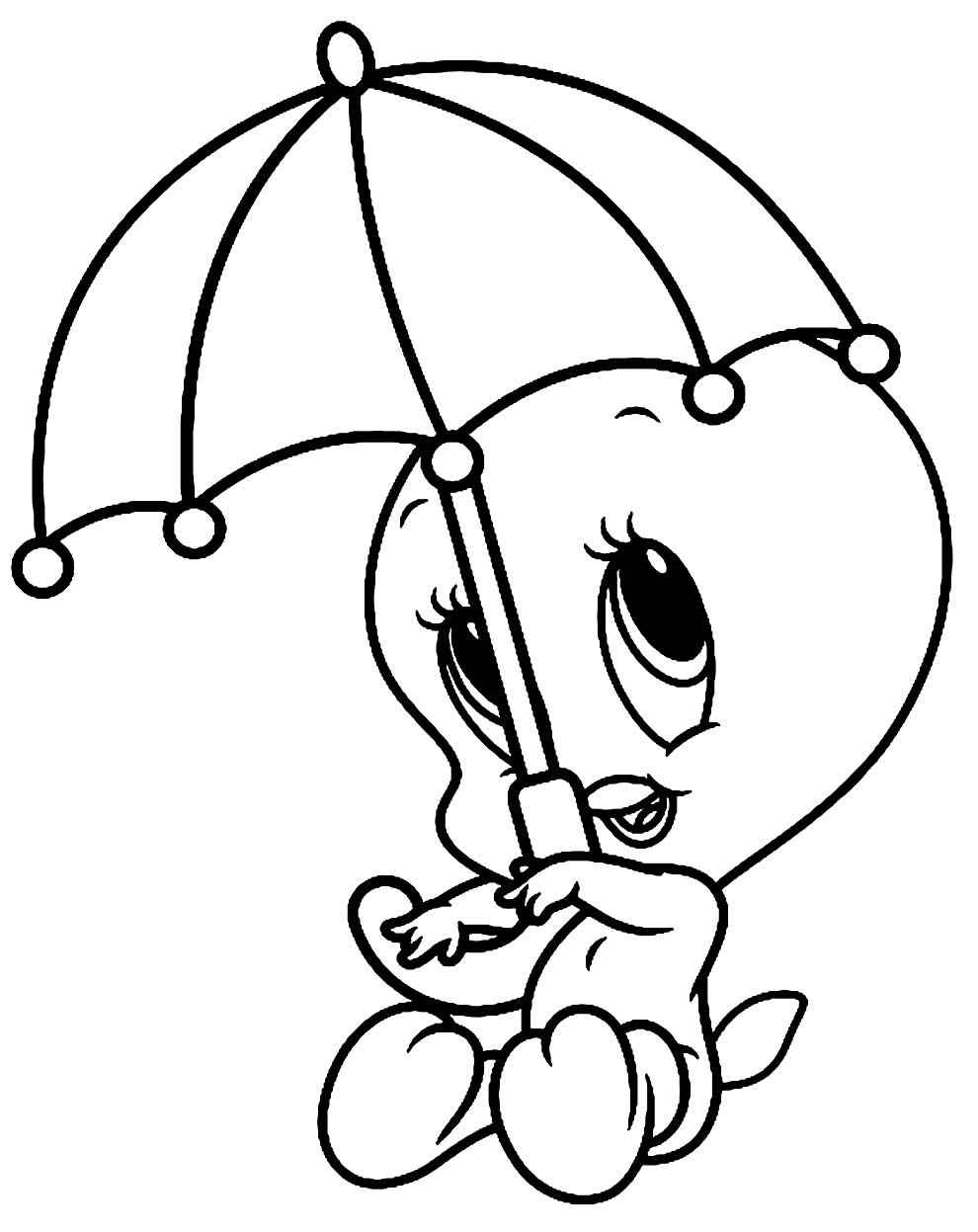 Desenho de Piu Piu Desenho Colorir Imprimir 04