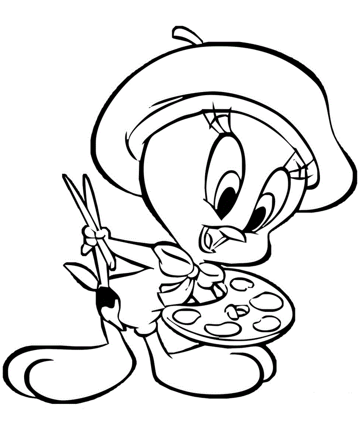 Desenho de Piu Piu Desenho Colorir Imprimir 10