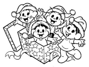Desenho de Presente Desenho Colorir Imprimir 34