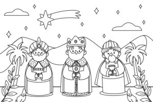 Desenho de Presepio Desenho Colorir Imprimir 21