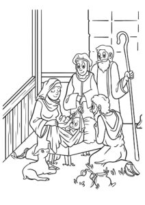 Desenho de Presepio Desenho Colorir Imprimir 31
