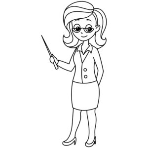 Desenho de Profissoes Para Colorir 36