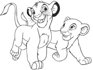 Desenho de Rei Leao Desenho Colorir Imprimir 02