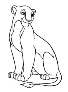 Desenho de Rei Leao Desenho Colorir Imprimir 03