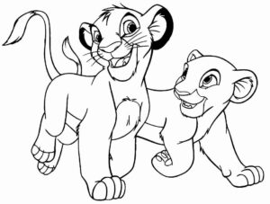Desenho de Rei Leao Desenho Colorir Imprimir 16