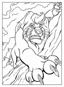Desenho de Rei Leao Desenho Colorir Imprimir 31