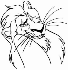 Desenho de Rei Leao Desenho Colorir Imprimir 40