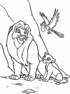Desenho de Rei Leao Desenho Colorir Imprimir 41
